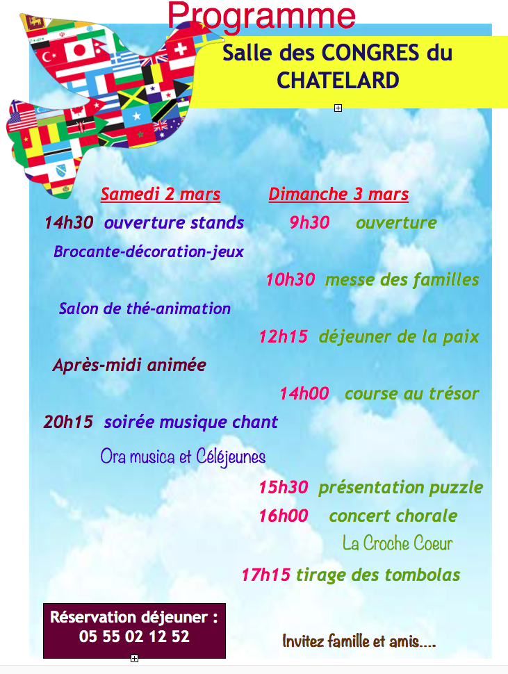 Kermesse programme